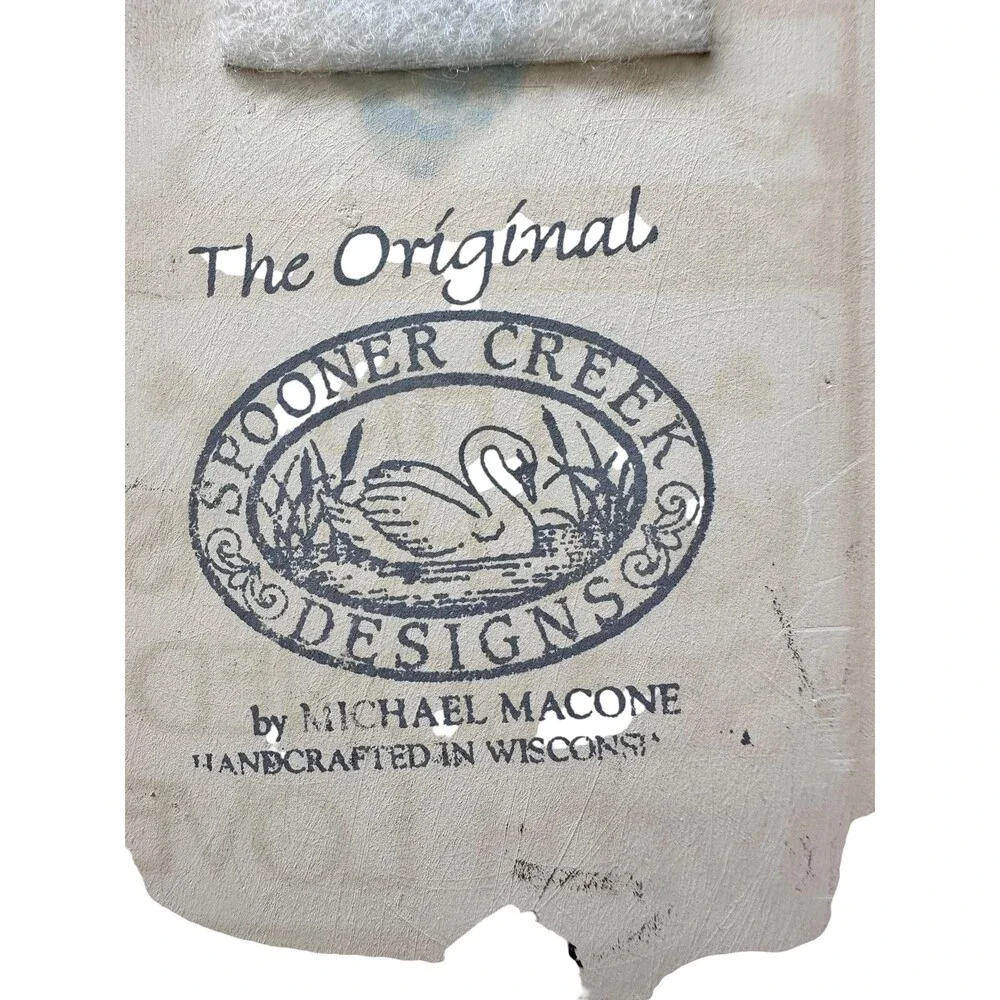 Handmade Ceramic Kitchen Wall Sign, Vintage Michael Macone Spooner Creek Pottery